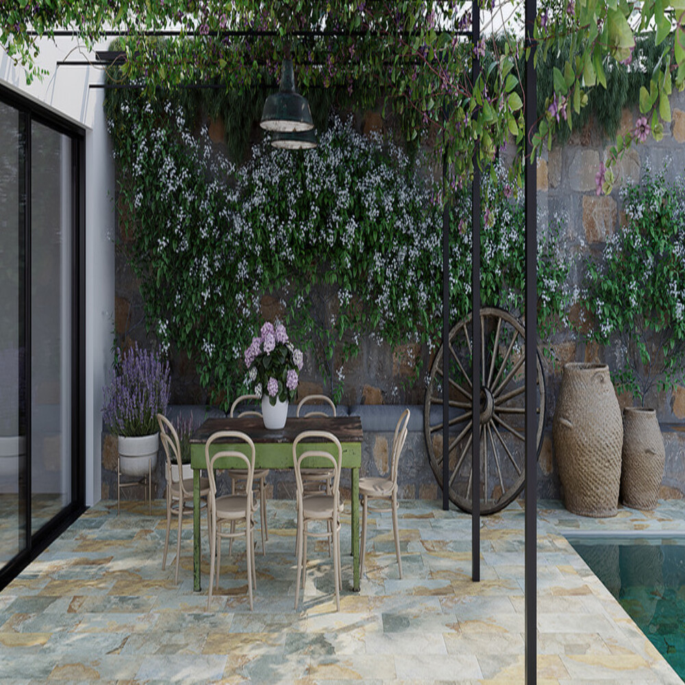 carrelage aspect pierre pour piscine annette carrelage narbonne