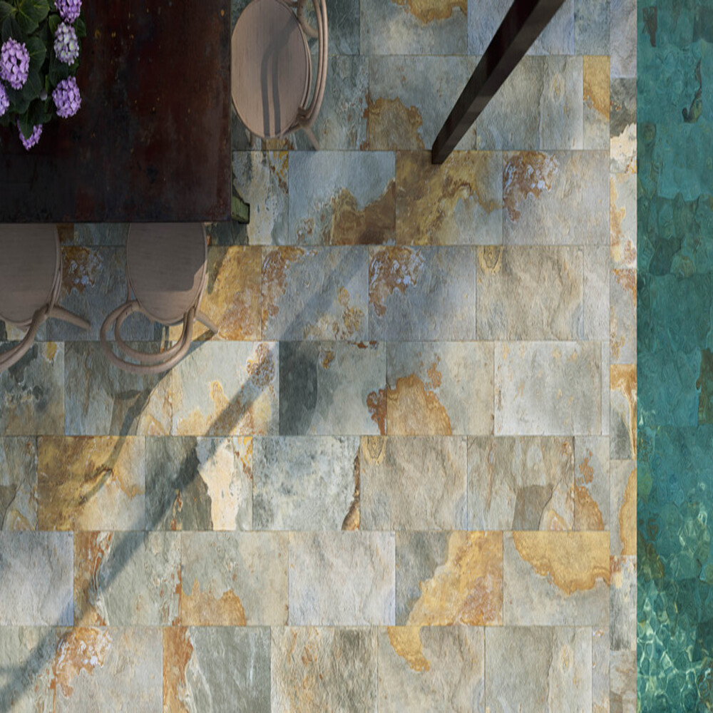 carrelage aspect pierre pour piscine annette carrelage narbonne