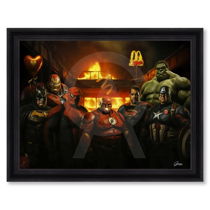 Tableau Fatvengers – Alexandre Granger