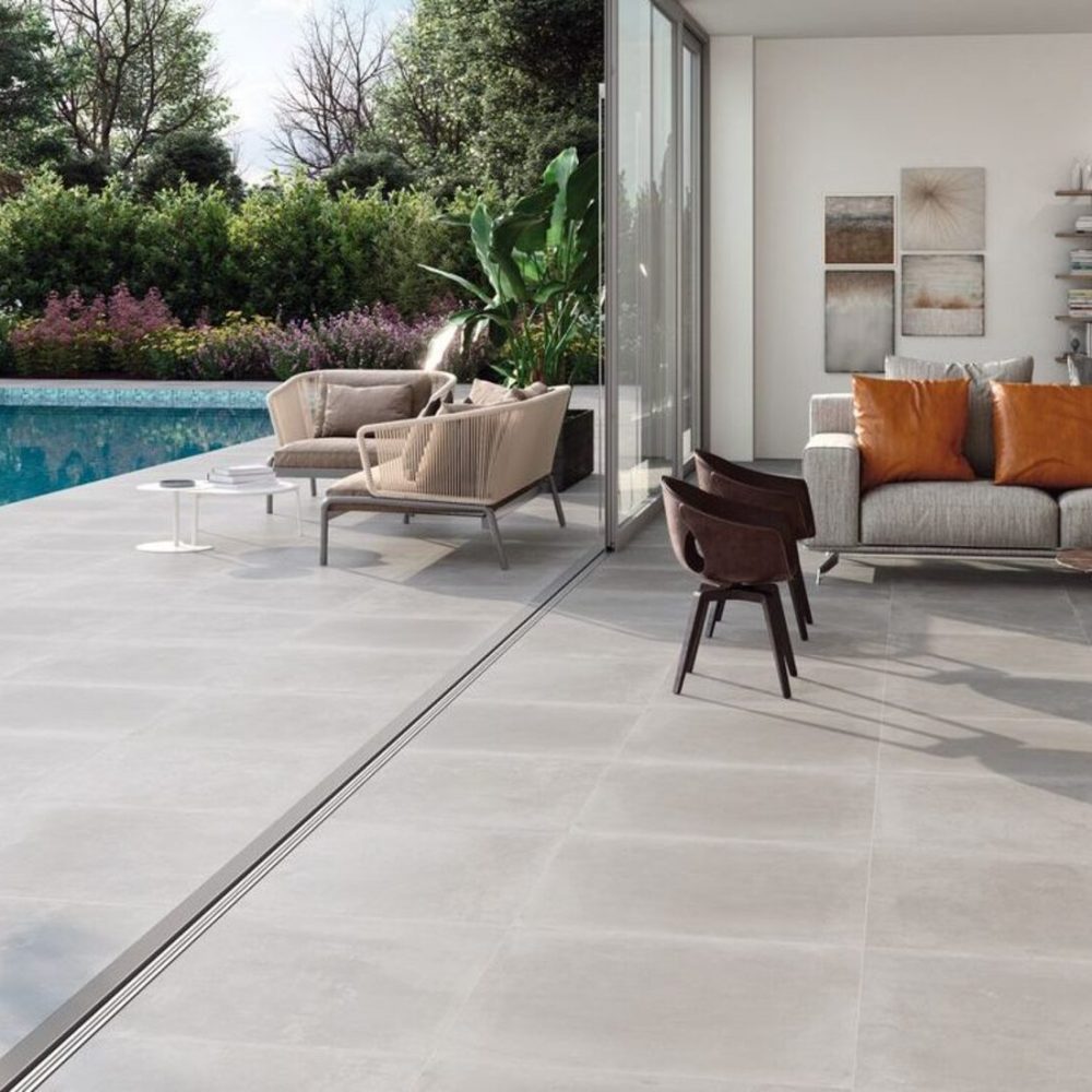 Carrelage béton