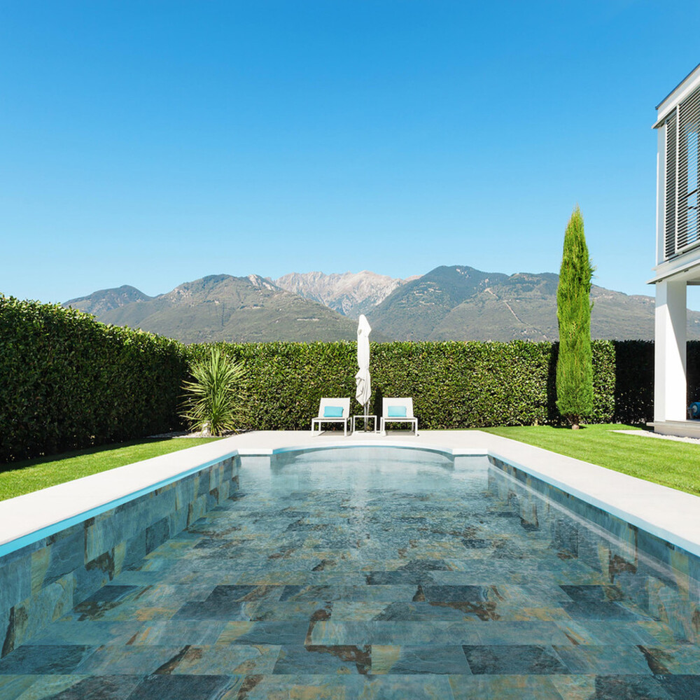 carrelage aspect pierre pour piscine annette carrelage narbonne