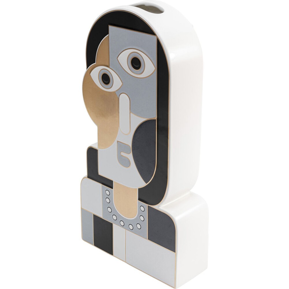 Vase femme abstraite gris 43 cm - Kare Design - annette carrelage narbonne