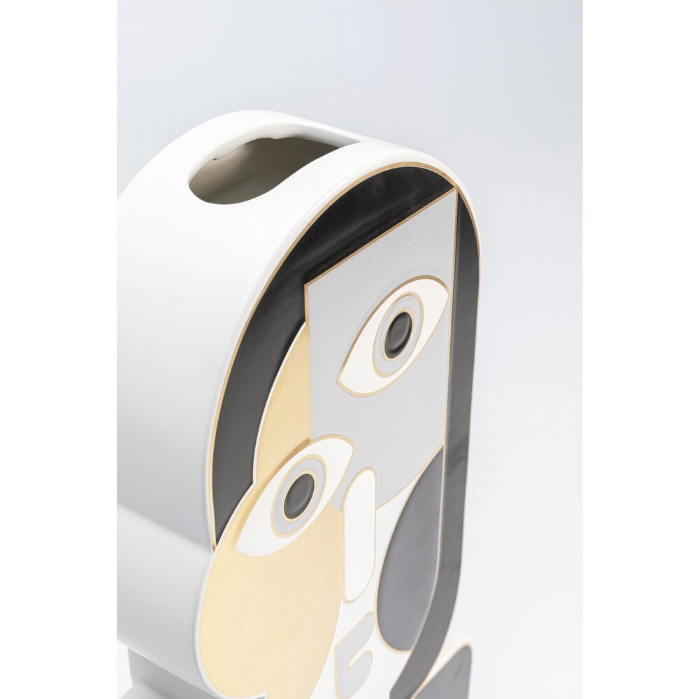 Vase femme abstraite gris 43 cm - Kare Design - annette carrelage narbonne